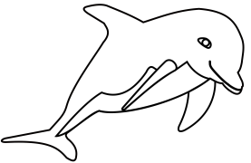 delfiny Kolorowanie Online